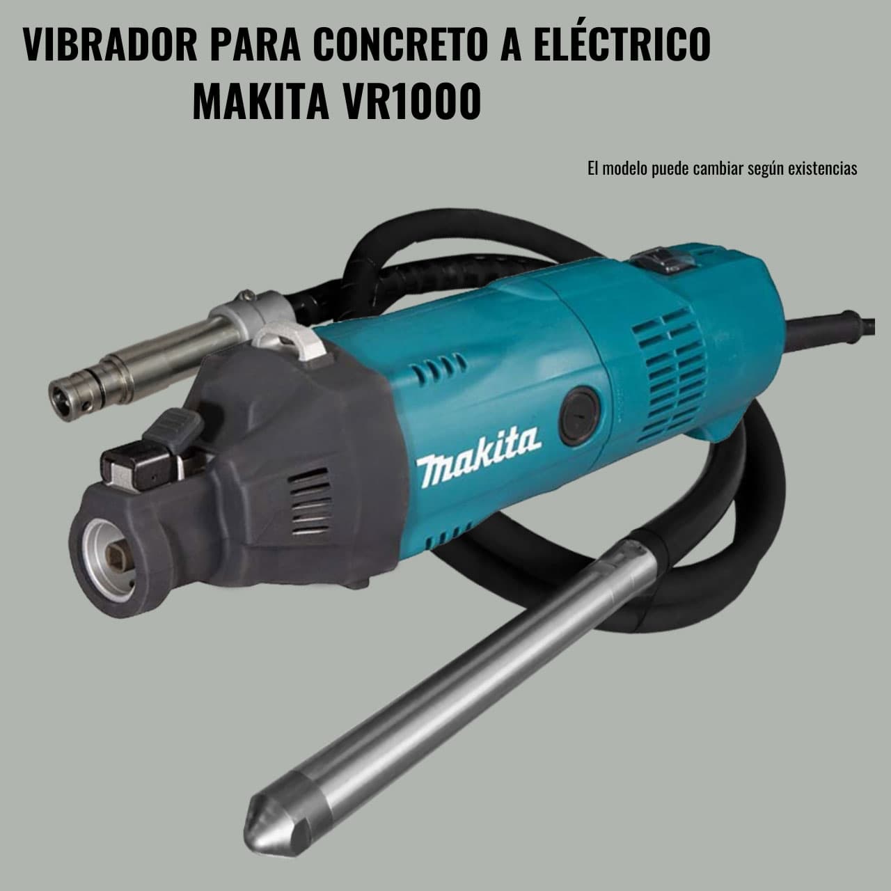 VIBRADOR PARA CONCRETO ELÉCTRICO MAKITA