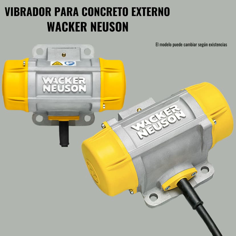 VIBRADOR PARA CONCRETO EXTERNO WACKER NEUSON DFAC