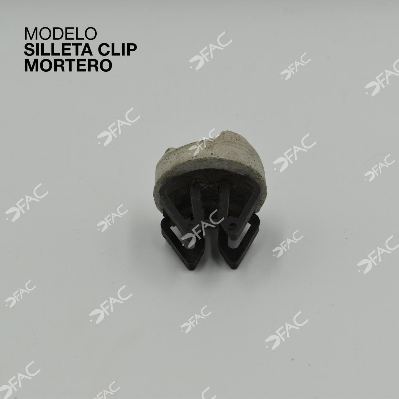 Clip pinza mortero