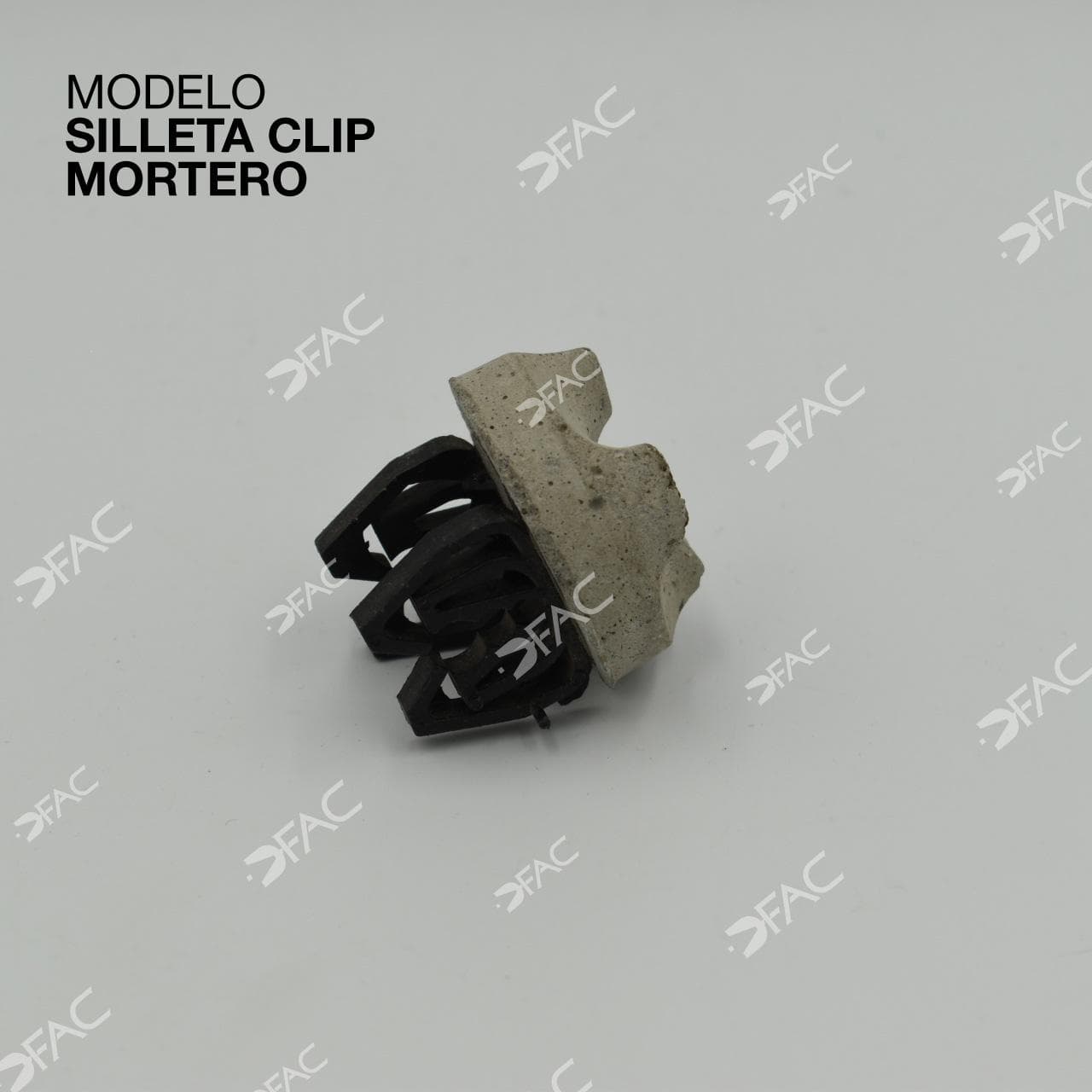 Clip pinza mortero