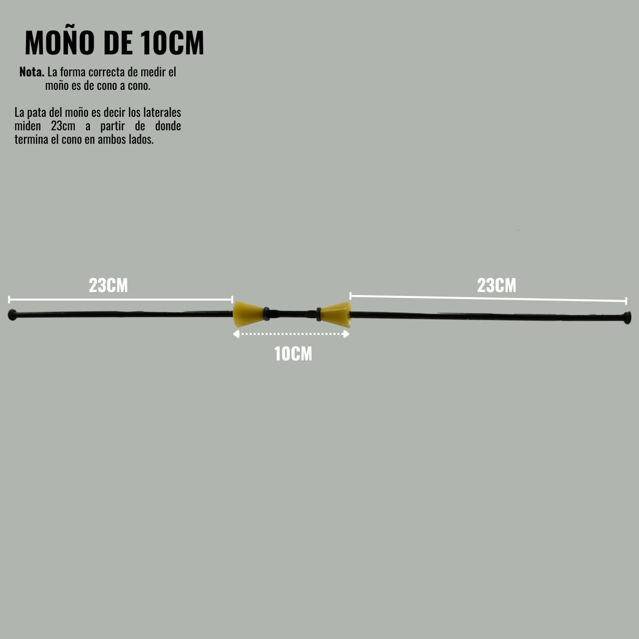 Moño para cimbra
