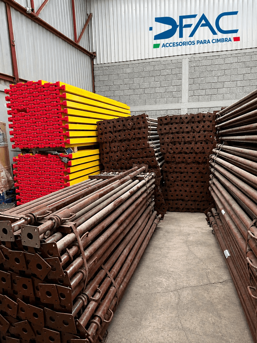 PUNTAL METALICO EXTENSIBLE CERTIFICACIÓN EUROPEA